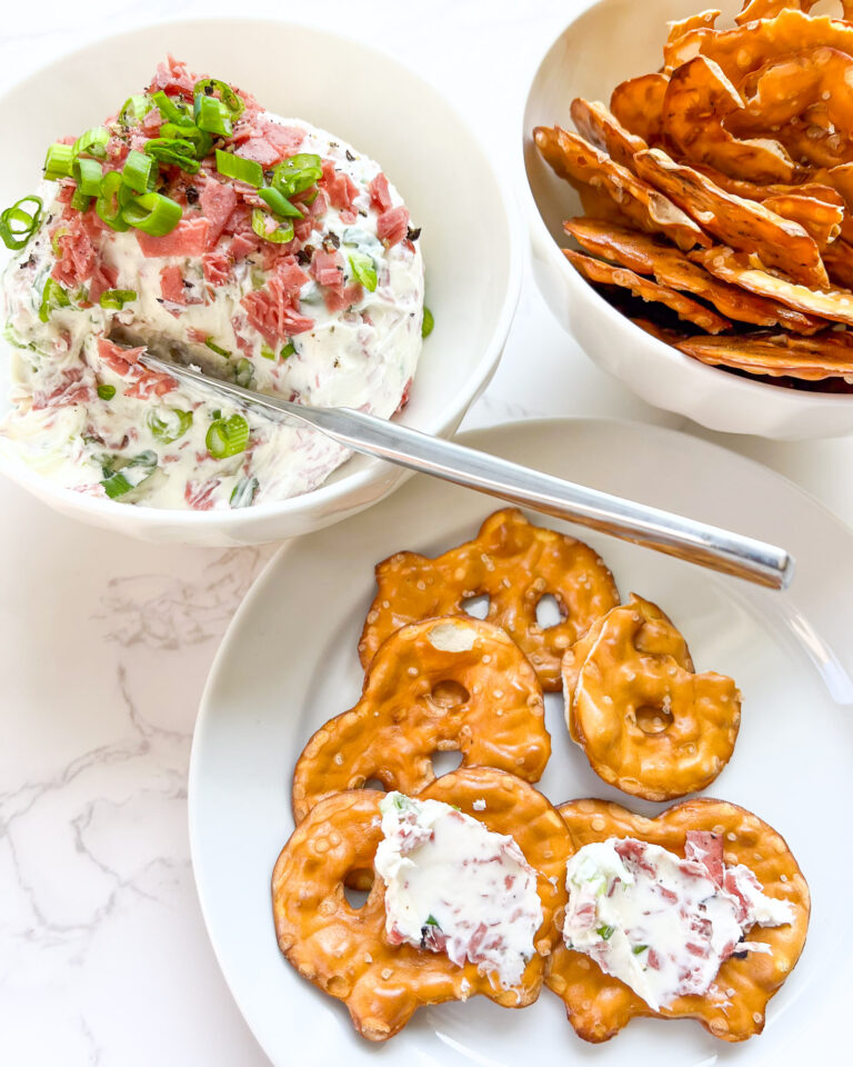 Beef & Onion Cheeseball
