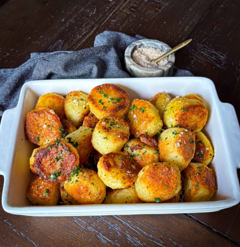 Crispy Roasted English Potatoes