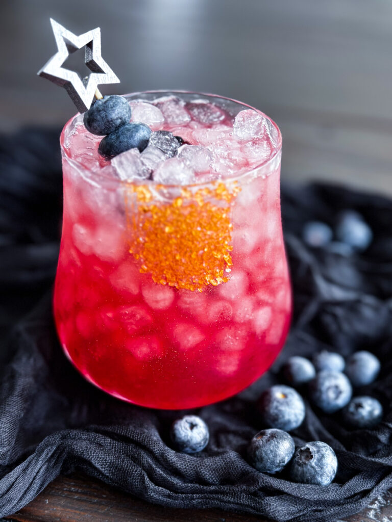 Mystic Blackberry Charmer: Cocktail & Mocktail Recipe