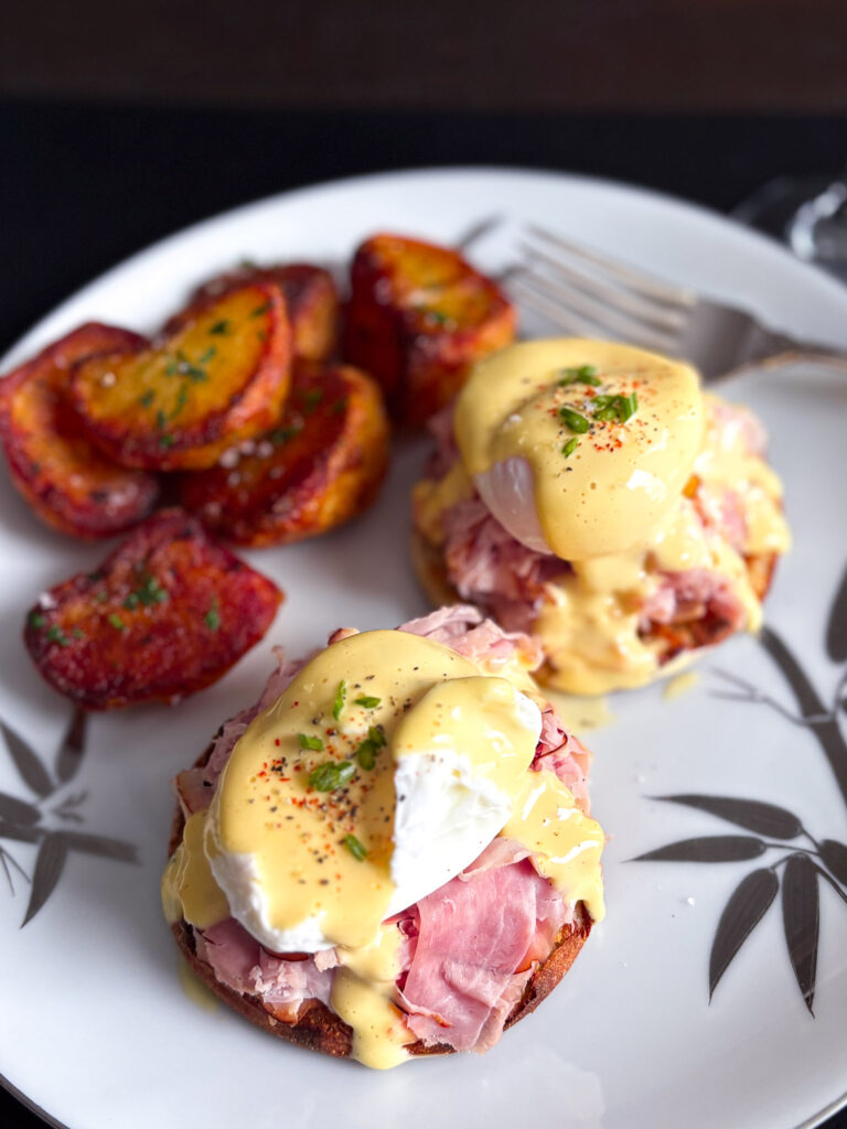 Eggs Benedict Recipe with Easy Blender Hollandaise