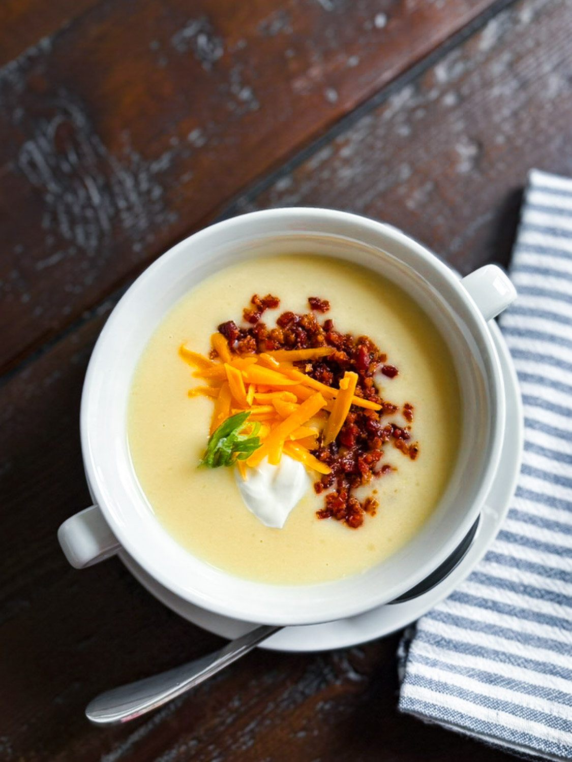 Creamy Loaded Potato Soup