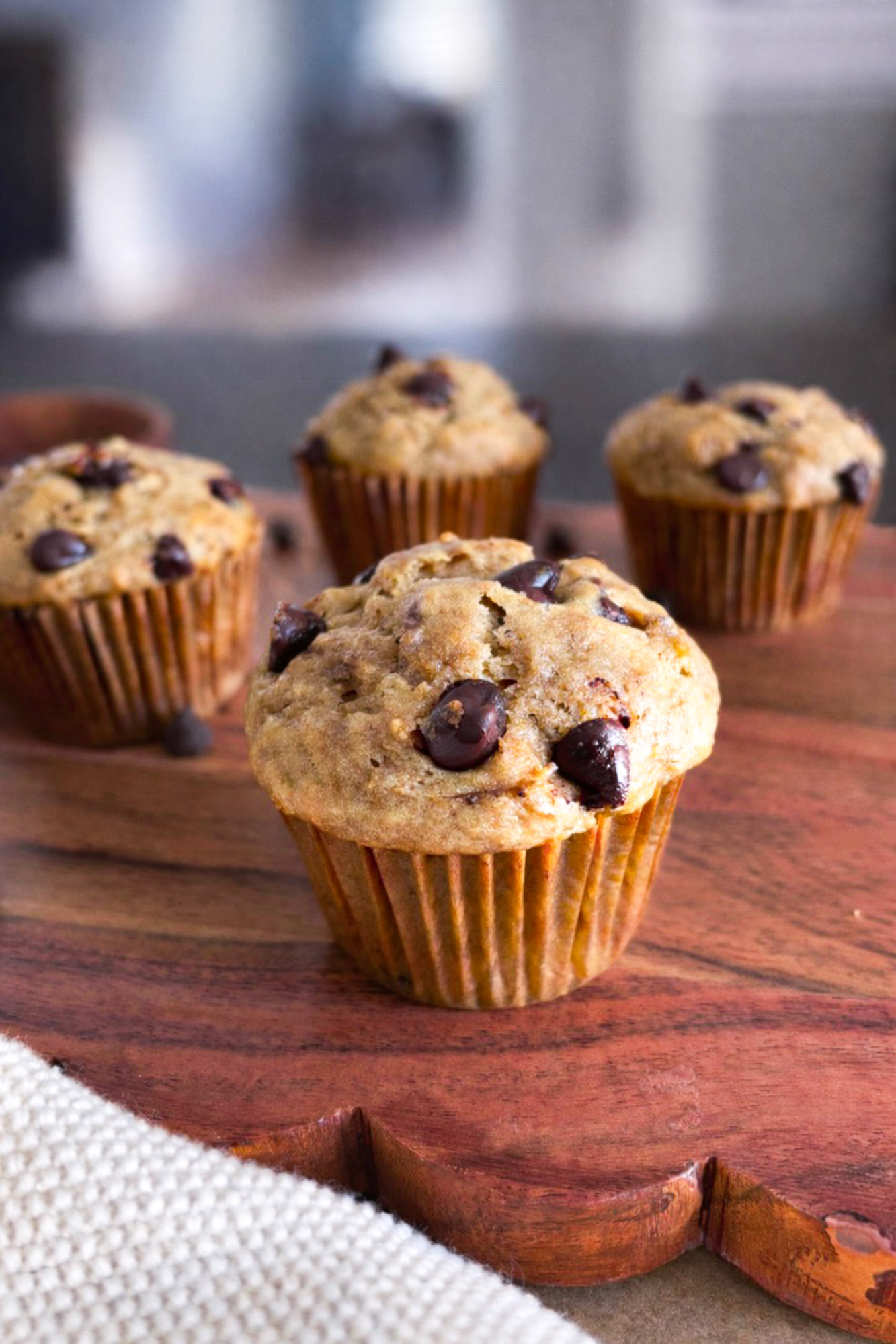 Banana Chocolate Chip Muffins