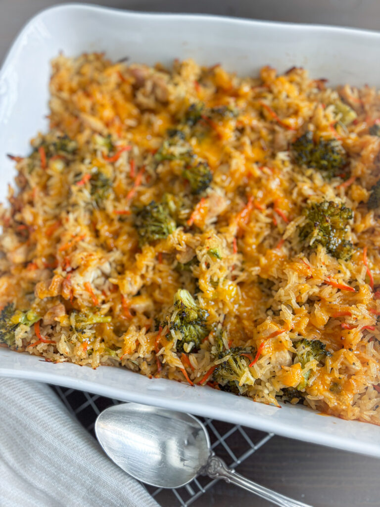 Broccoli Chicken Rice Bake